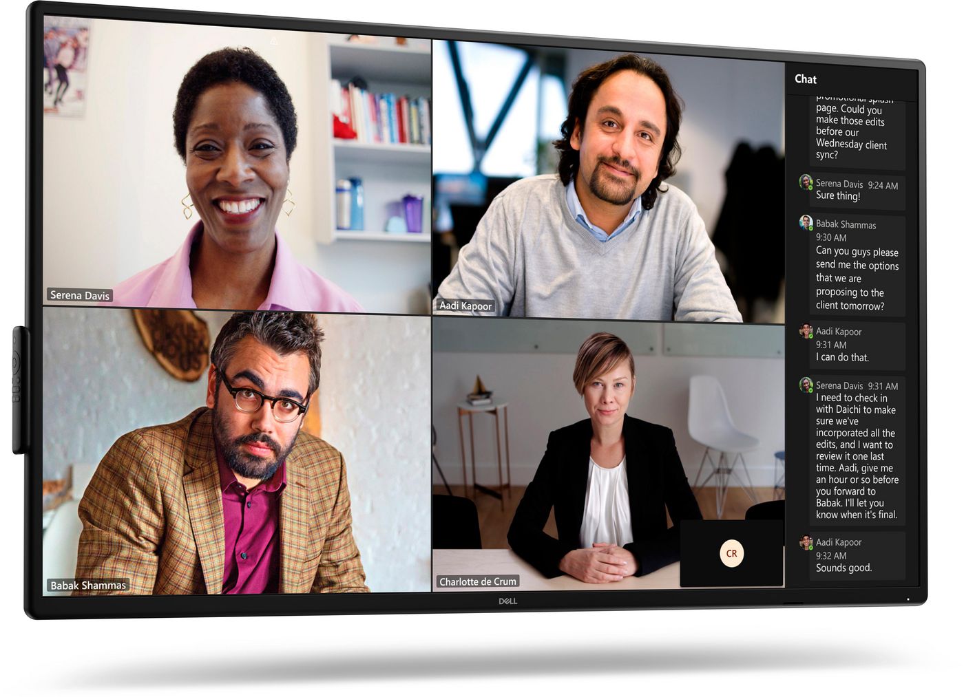 Dell Digital Signage Flachbildschirm – Pro 55 Plus, 4K Ultra HD, Schwarz