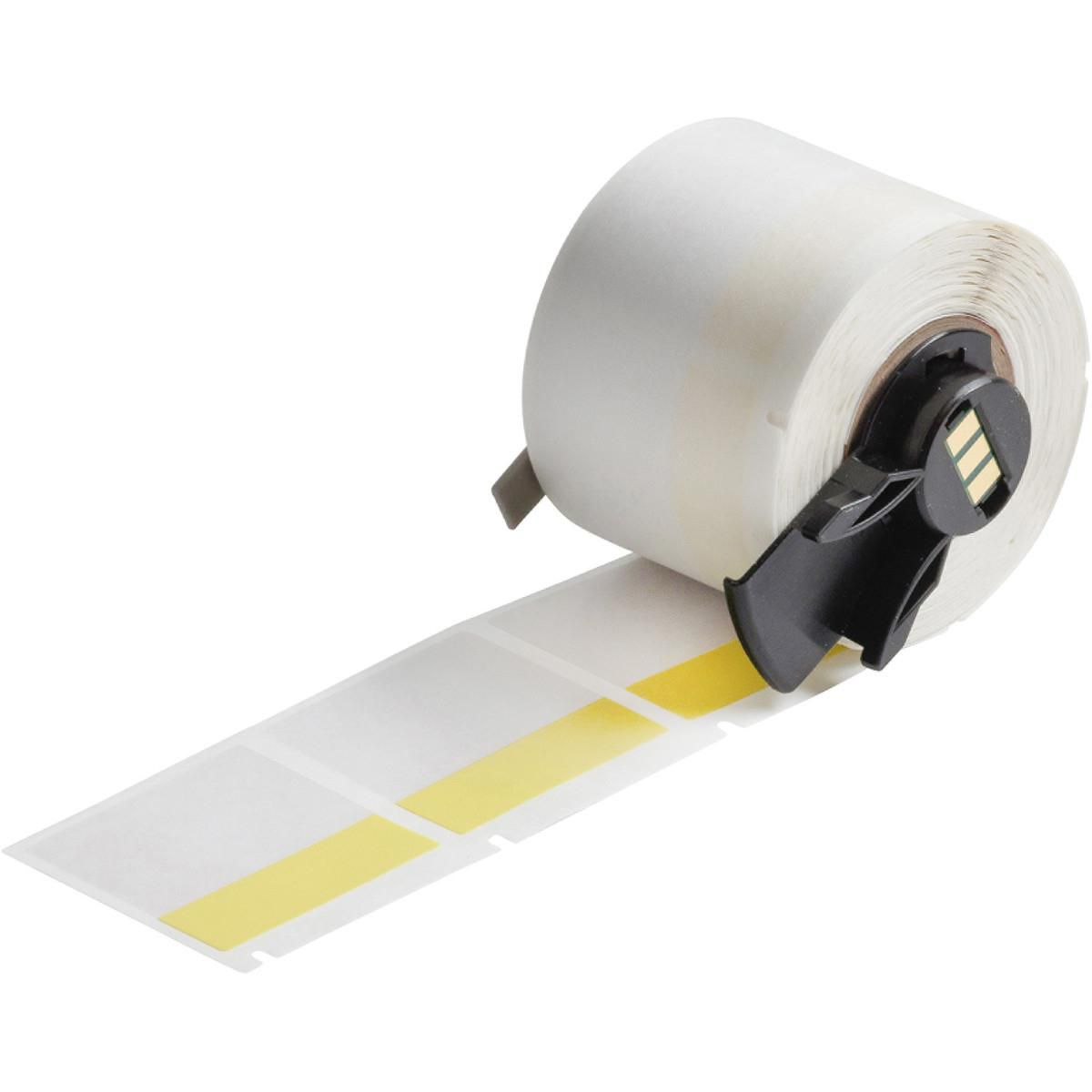 Brady Etiketten (Rolle) 38 × 38 mm – selbstlaminierendes Vinyl – Thermotransfer – für Brady M610/M611