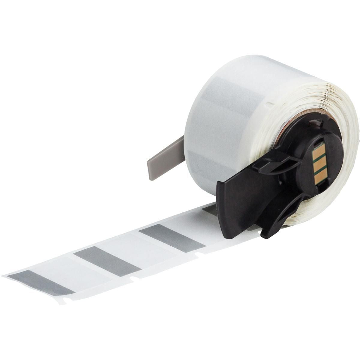Brady Etiketten (Rolle) 25 × 25 mm – Vinyl – permanent haftend – Thermotransfer – für M610 – wetterfest