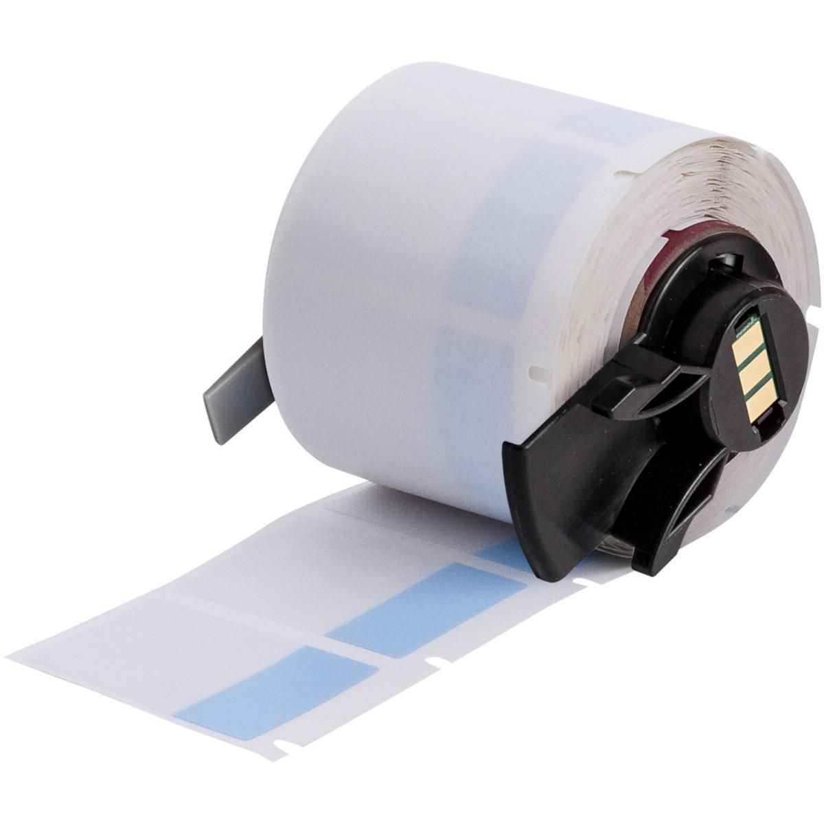 Brady Etiketten (Rolle) 25 × 38 mm – Vinyl – permanent haftend – Thermotransfer – 250 Etiketten/Rolle – für