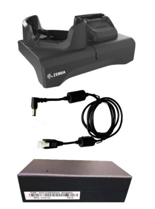 Zebra TC73/TC78 Lade-/Daten-Cradle – Ethernet, 1‑Slot – für TC73/TC78 – Schwarz