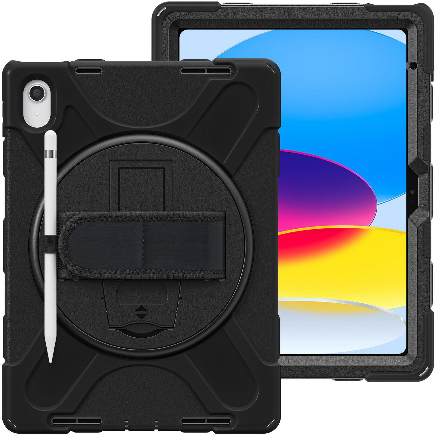 eSTUFF Tablet-Hülle für iPad 10,9" (10. Gen.) – Schwarz