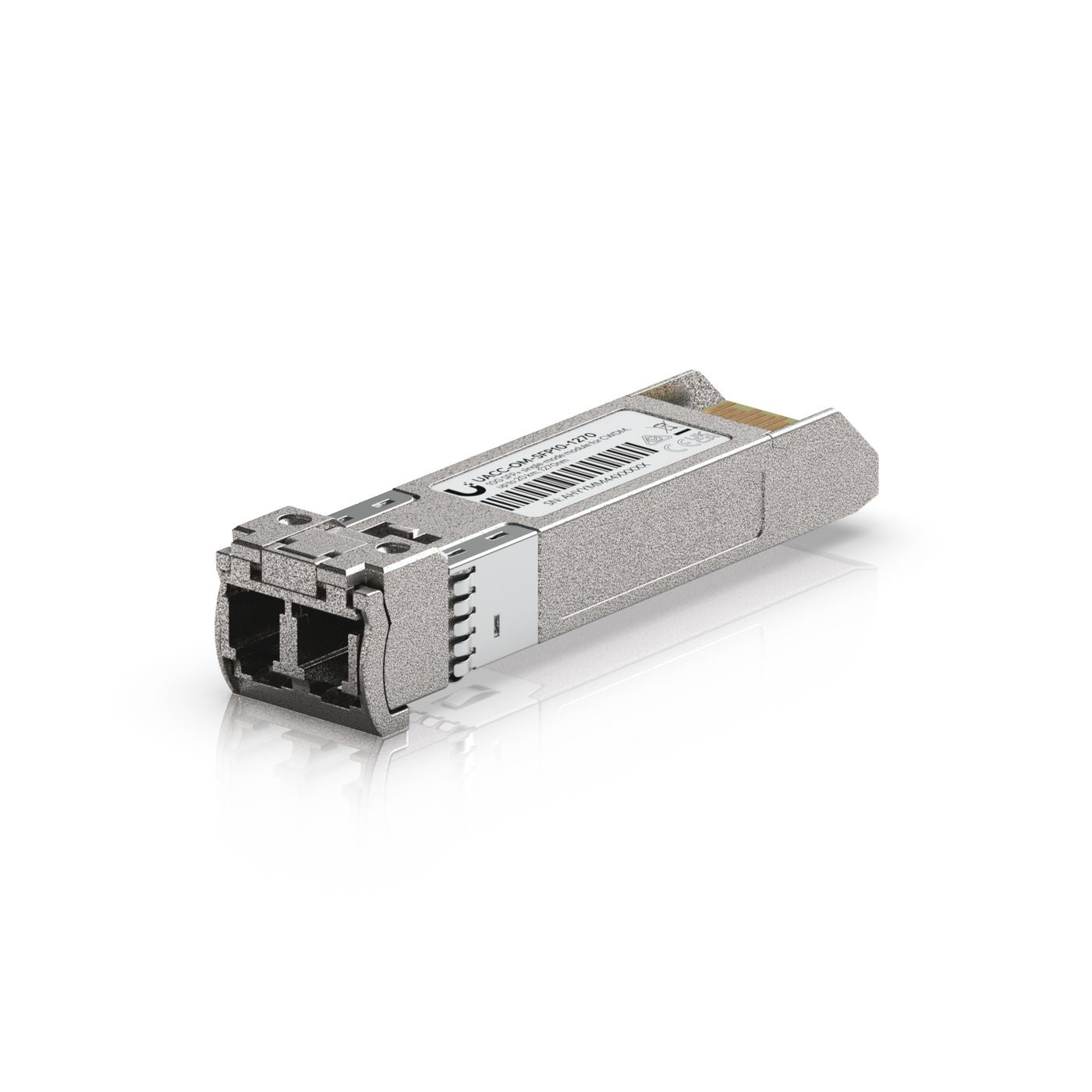Ubiquiti SFP+ Transceiver – 11,3 Gbit/s, Singlemode LC (UPC), 1270 nm, 20 km, CWDM – Grau/Rot