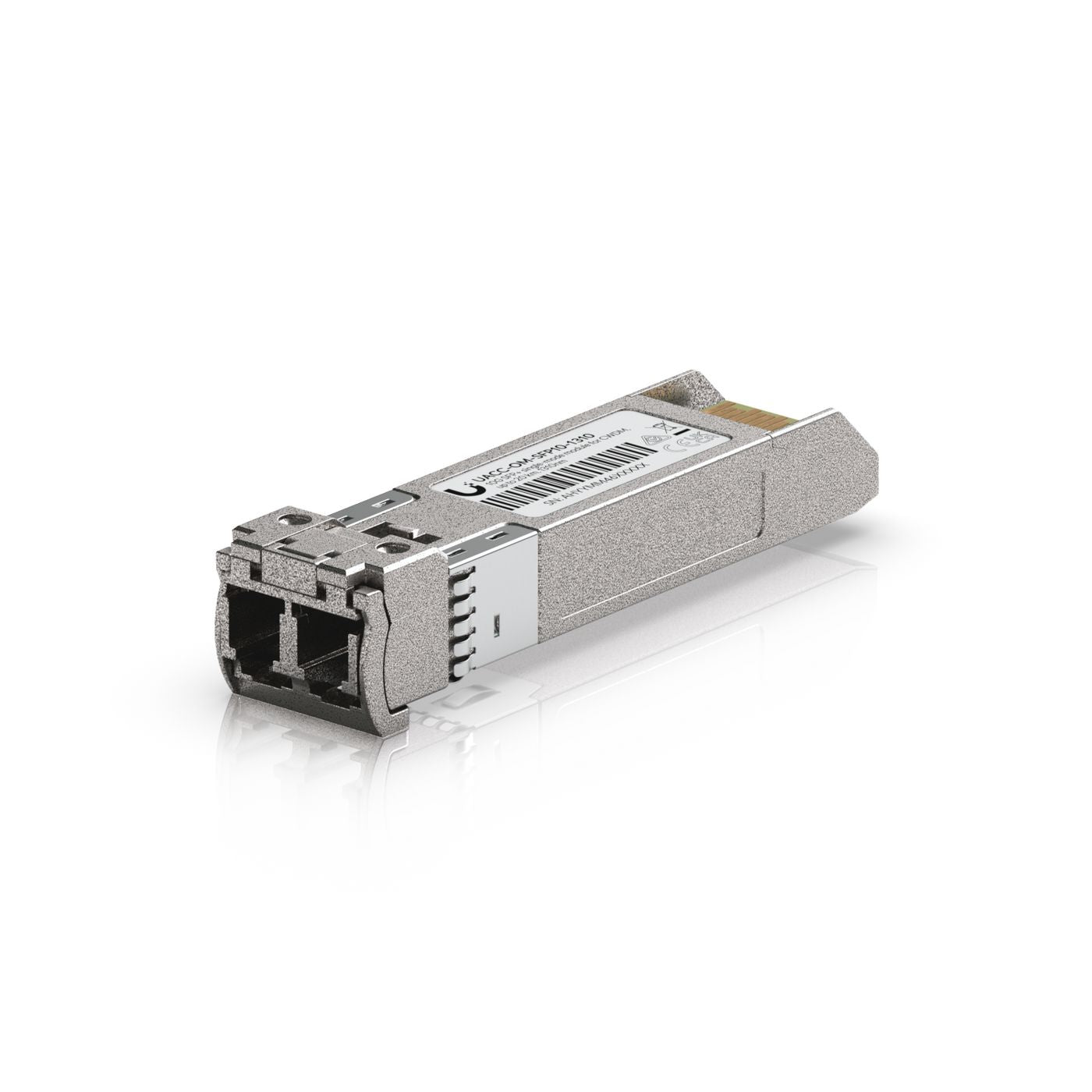 Ubiquiti SFP+ Transceiver – 11,3 Gbit/s, Singlemode, LC (UPC), 1310 nm, 20 km, CWDM – Blau/Grau