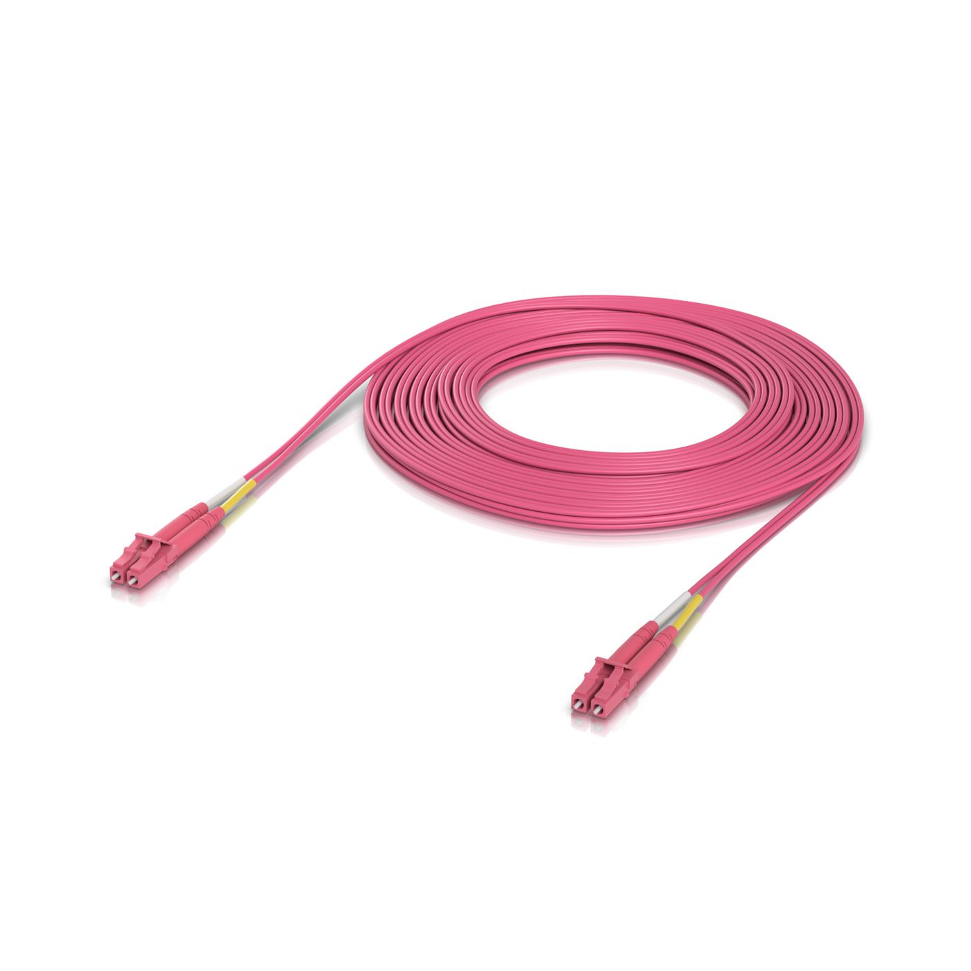 Ubiquiti LWL Patchkabel – LC-LC, OM4 Multi-Mode, 10 m, LSZH, Rose
