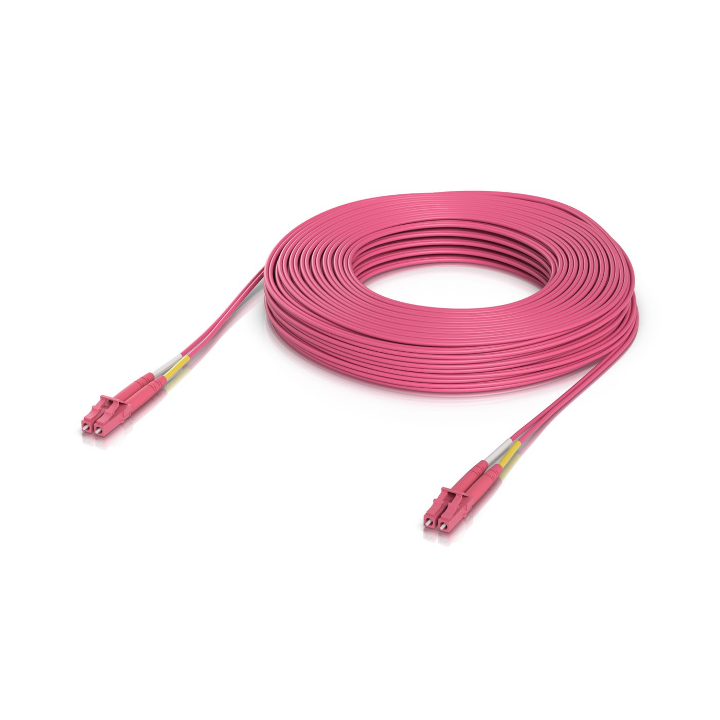 Ubiquiti LWL Patchkabel – LC-LC, OM4 Multi-Mode, 30 m, Rose, LSZH