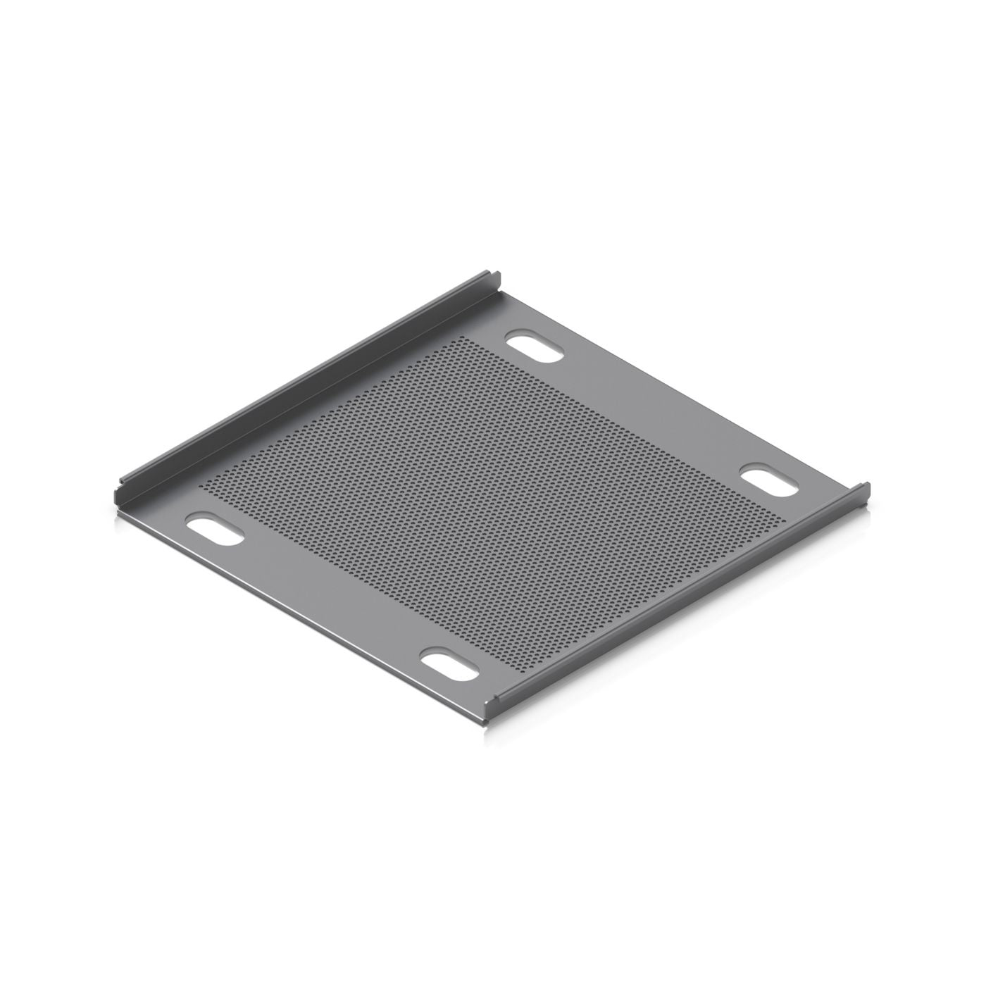 Ubiquiti UACC-RACK-SHELF-TL Regalboden – perforiert, grau, B 460 × H 27,4 × T 453,8 mm, für toolless Mini-Rack