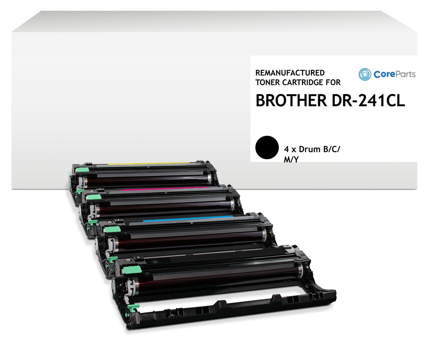 CoreParts Kompatible Bildtrommel 4er-Set – bis zu 15'000 Seiten – für Brother HL-3140/3150/3170