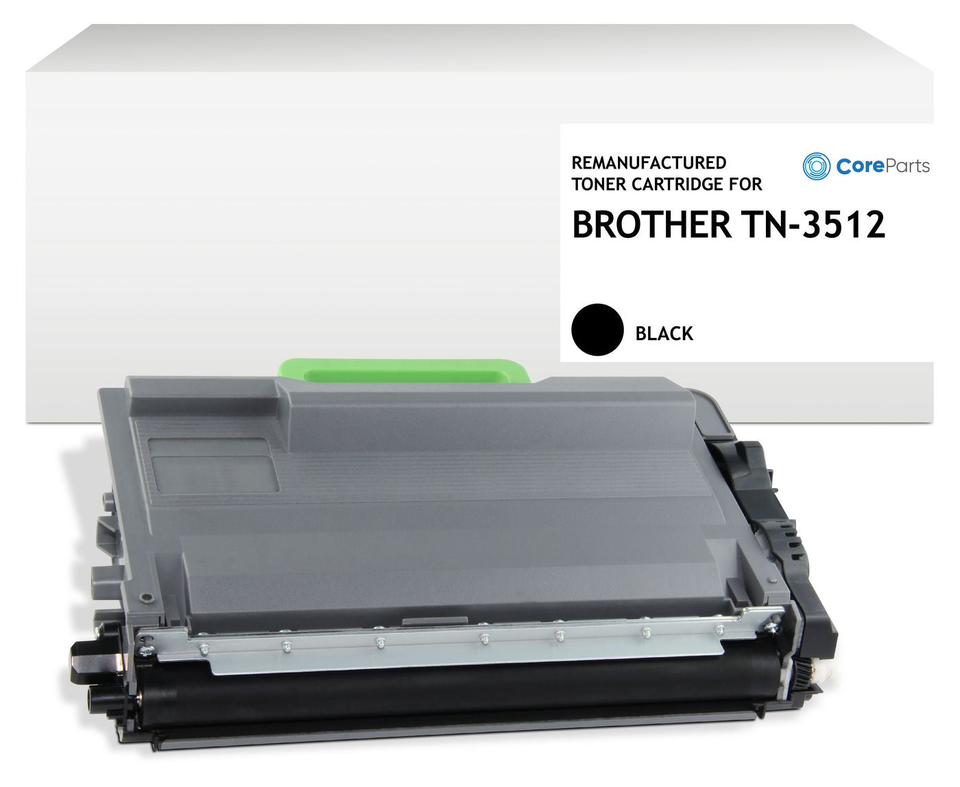 CoreParts TN3512 Schwarz Toner – Kompatibel – 12'000 Seiten – für Brother HL-L6250/6300/6400