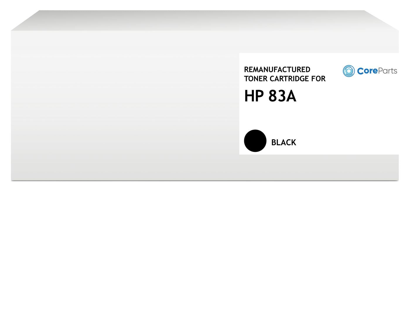 CoreParts QI-CF283AD Schwarzer Toner – Kompatibel – für HP