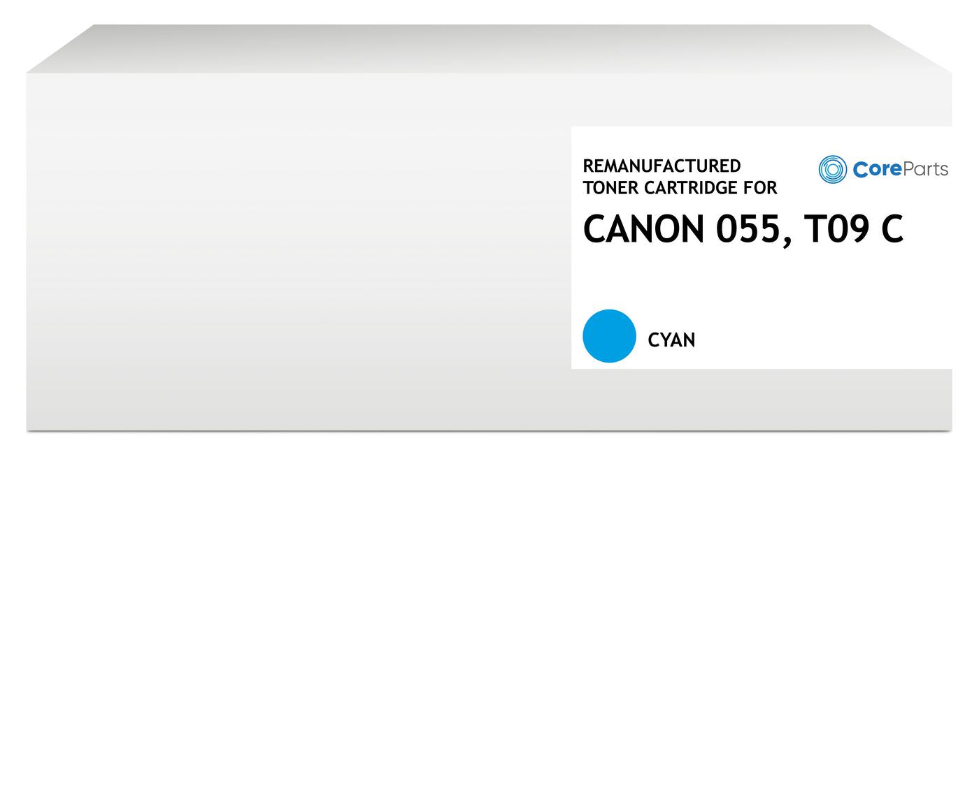 CoreParts Toner – cyan, 2100 Seiten – für Canon