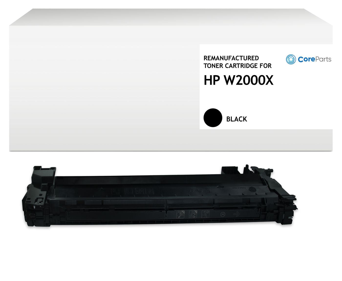 CoreParts Toner – Schwarz, 33'000 Seiten – für HP