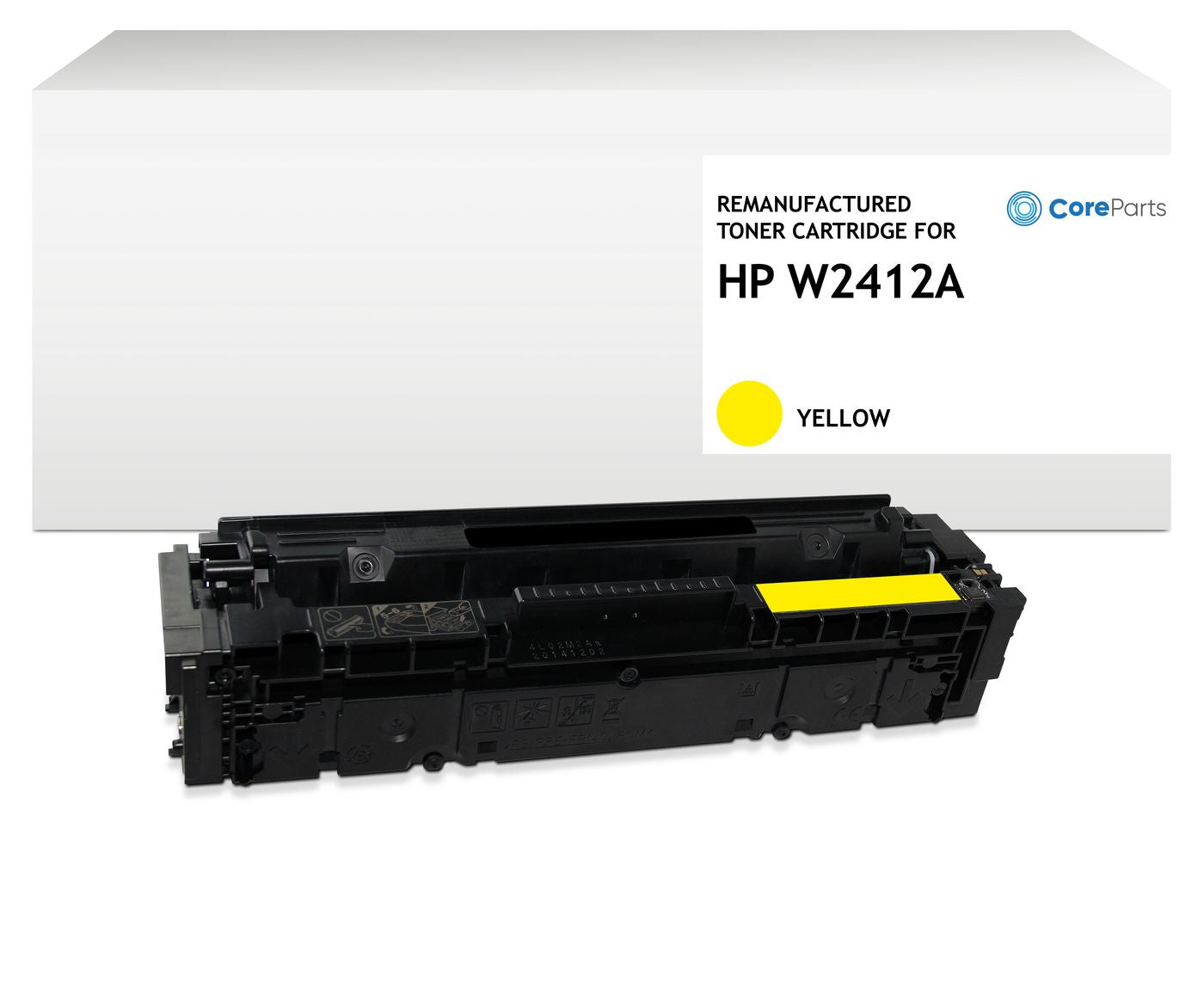 CoreParts Toner – Gelb, 2500 Seiten – für HP