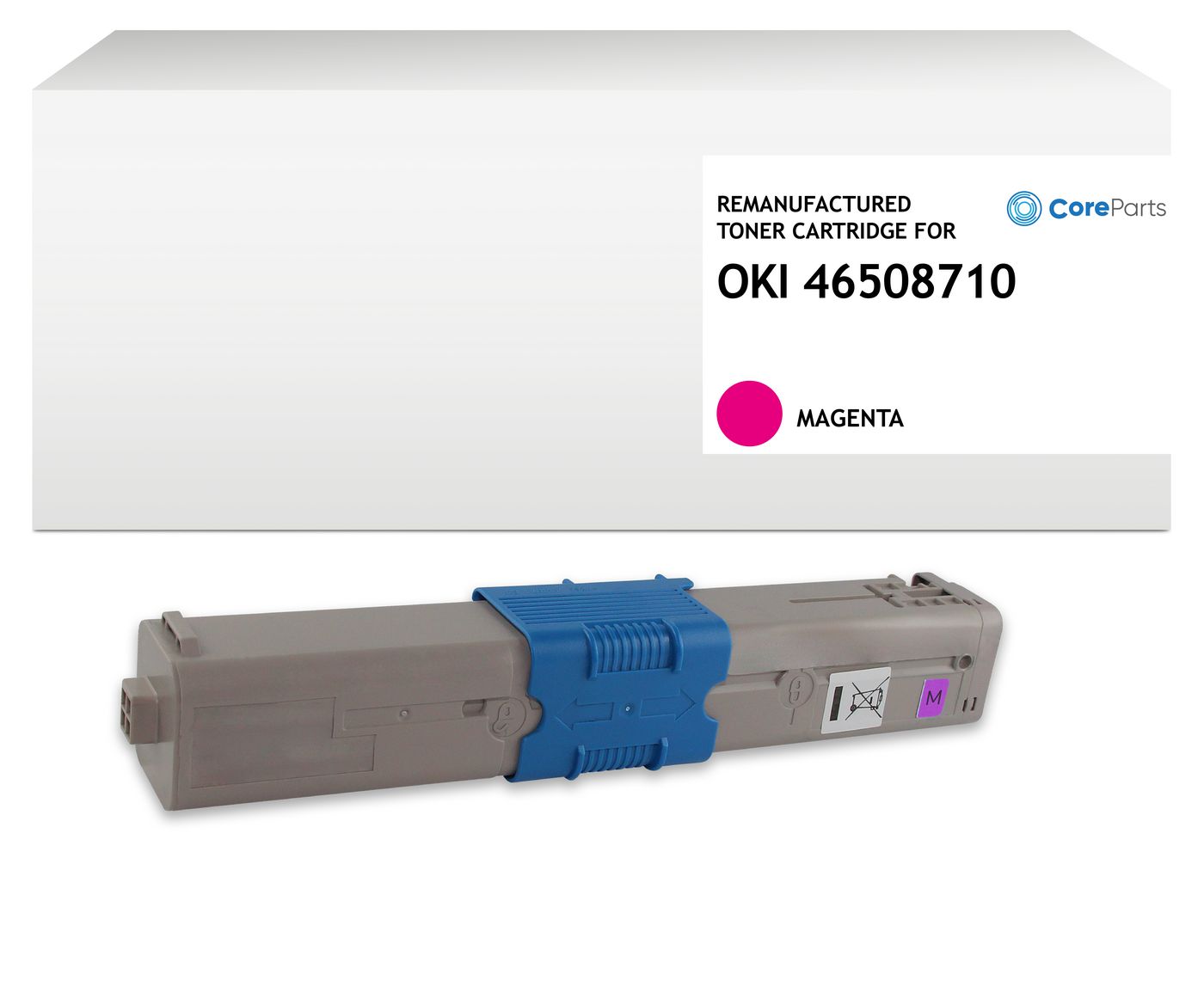 CoreParts Toner – Magenta, 3000 Seiten – für OKI