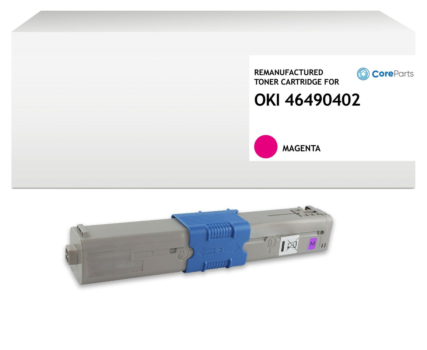 CoreParts Toner – Magenta, 1500 Seiten – für OKI
