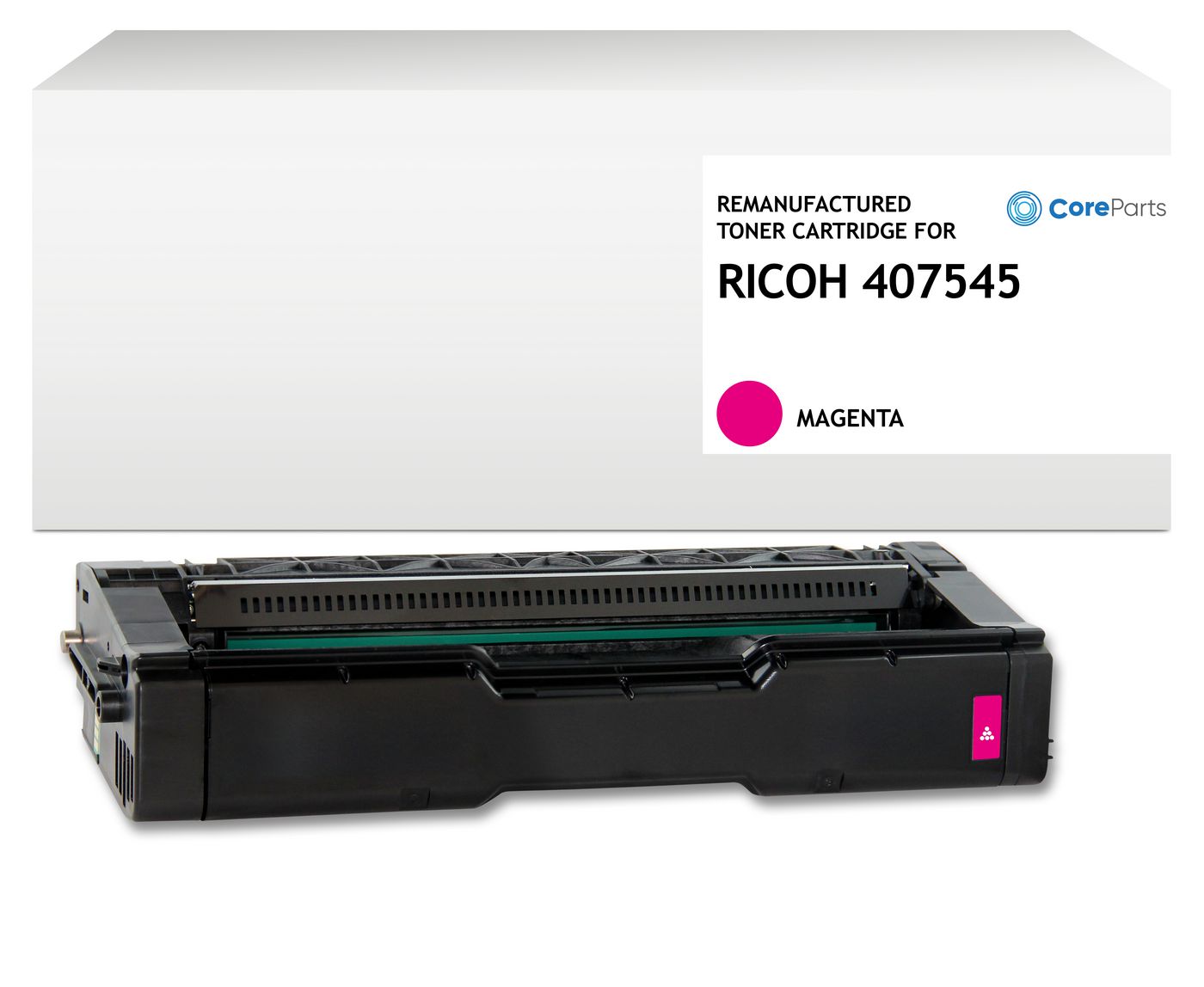 CoreParts SPC250M-NTR (407545) Magenta Toner – Kompatibel – 1'600 Seiten – für Ricoh SP C250