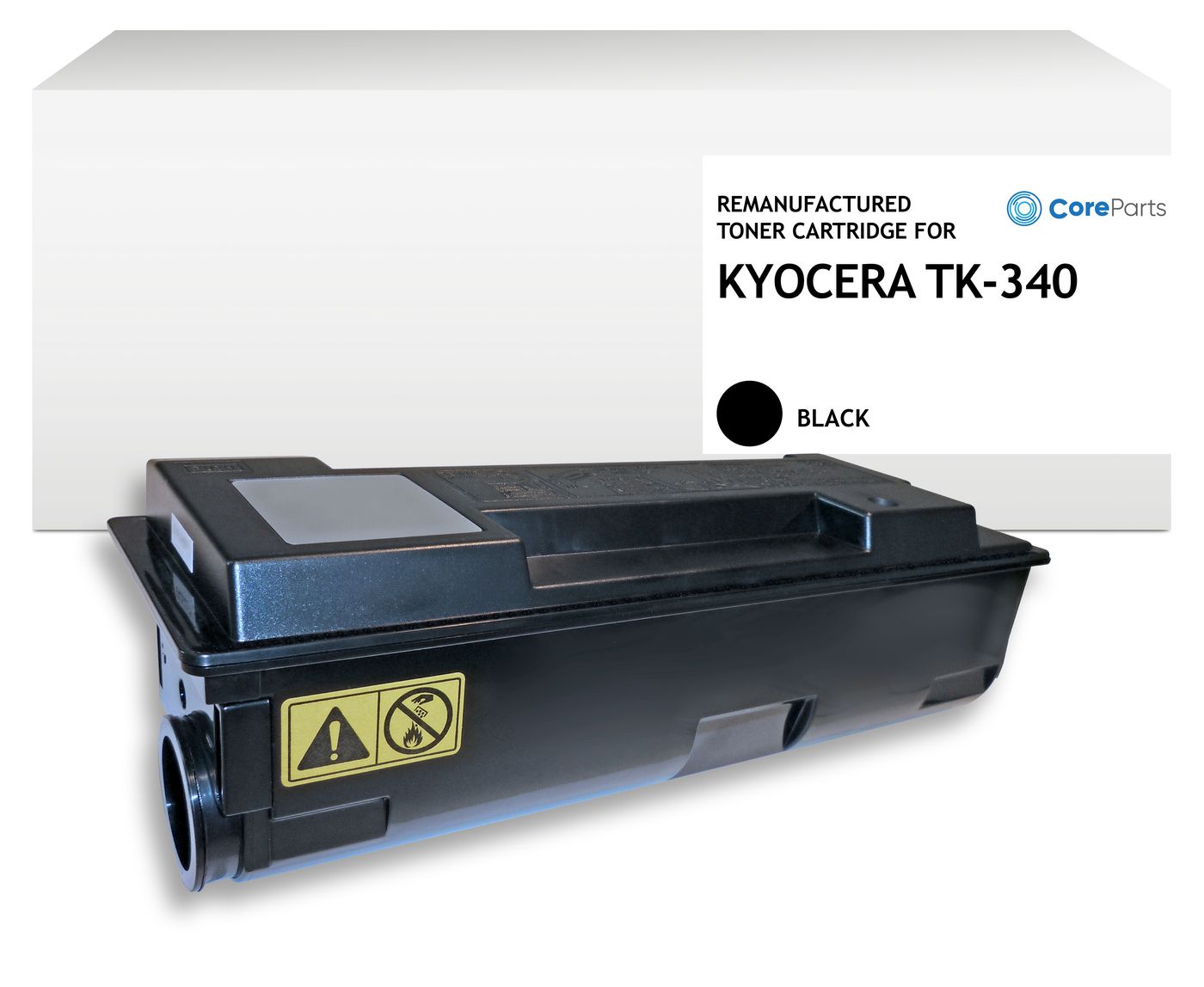 CoreParts Schwarz Toner – kompatibel – für Kyocera