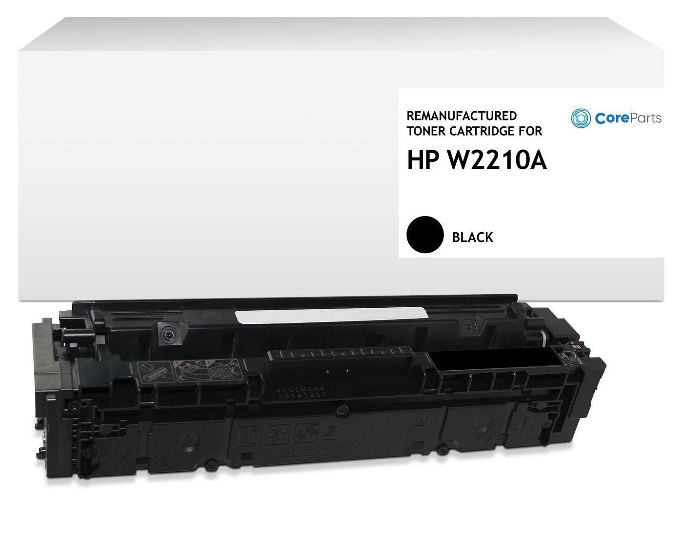 CoreParts Toner – schwarz – für HP