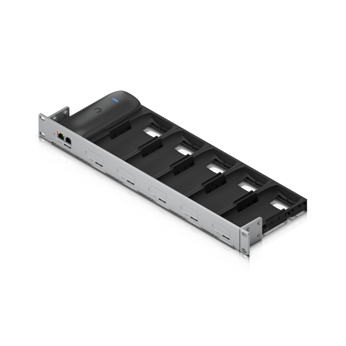 Ubiquiti Rack-Regalboden 19" – 1U – 442 × 159 × 43 mm – für UP-AI-Port – schwarz/grau
