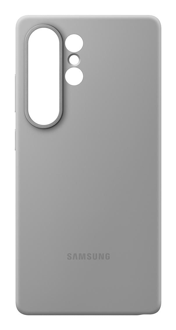 Samsung Backcover – für Samsung Galaxy S25 Ultra – grau – Silikon – stossfest
