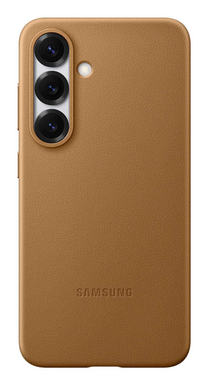 Samsung Backcover – für Samsung Galaxy S25 – braun – Kunstleder