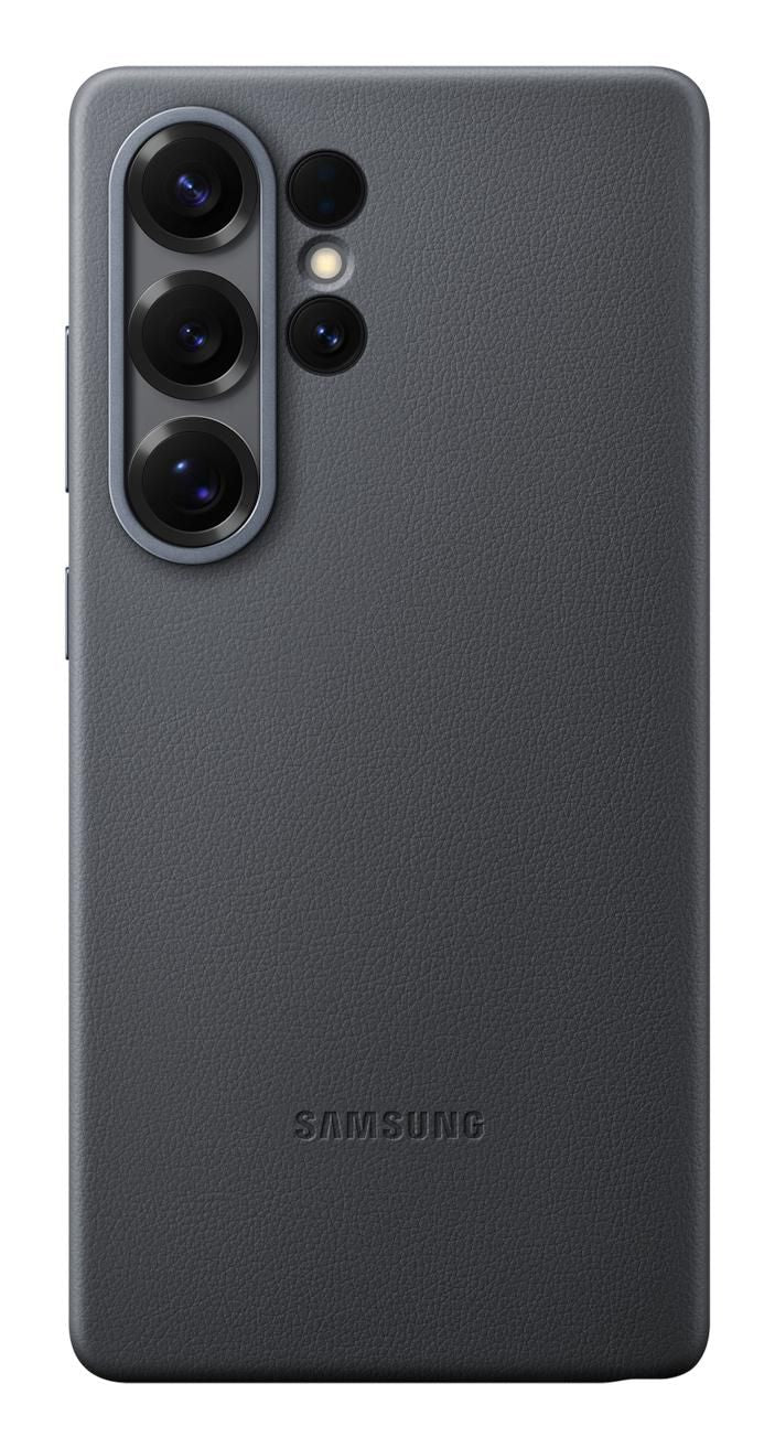 Samsung Backcover – für Samsung Galaxy S25 Ultra – schwarz – Kunstleder