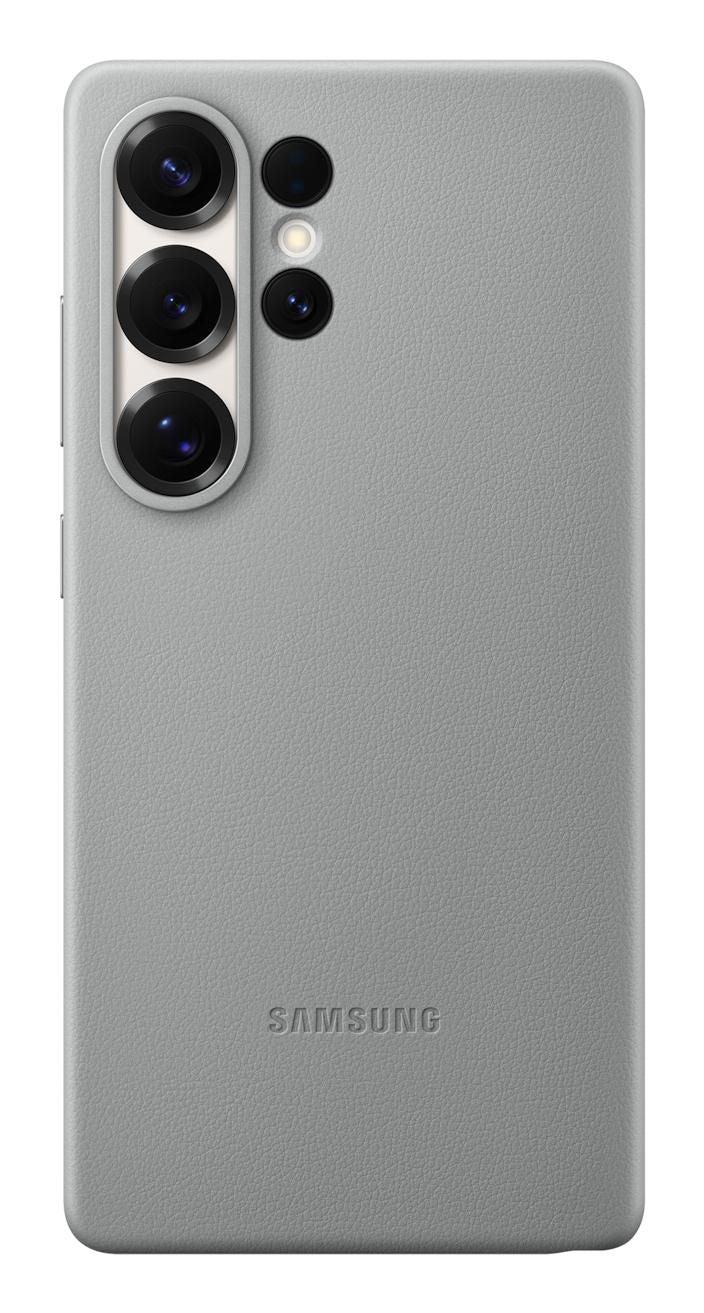 Samsung Backcover – für Samsung Galaxy S25 Ultra – grau – Leder