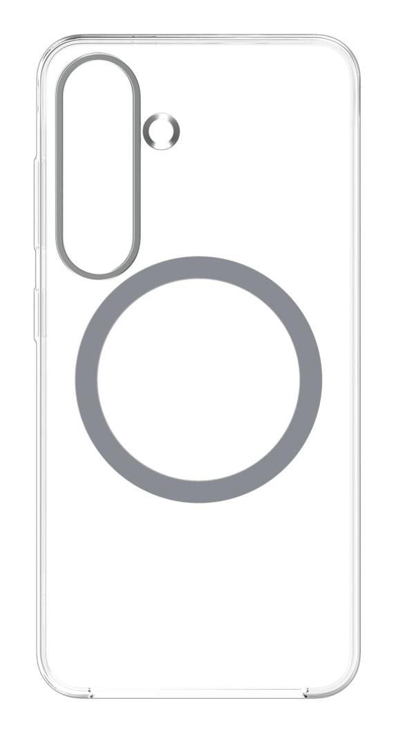 Samsung Clear Magnetic Case – Backcover – für Samsung Galaxy S25, PC, Transparent, kratzresistent