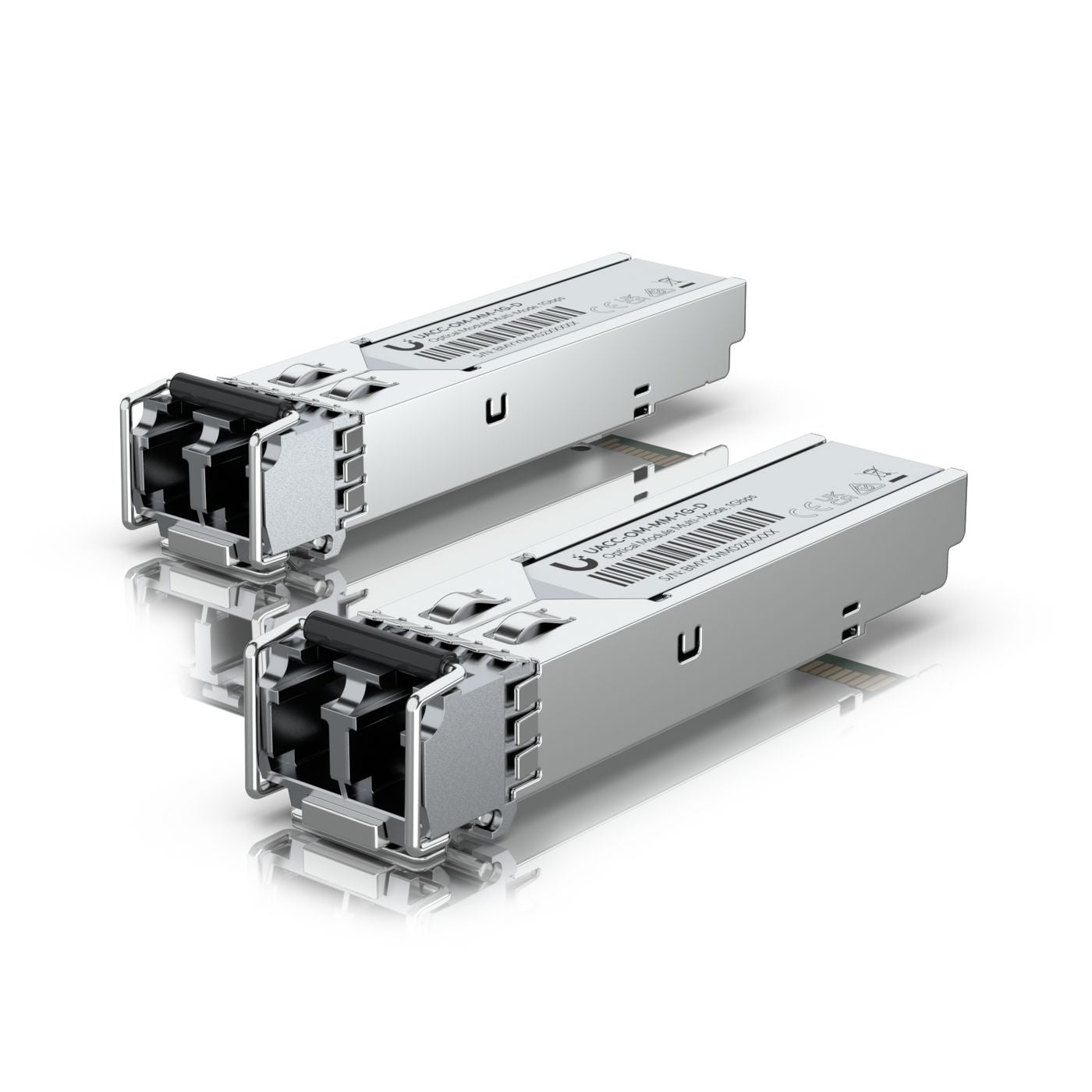 Ubiquiti SFP-Transceiver – 1 Gbit/s, Multimode LC (UPC), 850 nm, bis 550 m – Silber