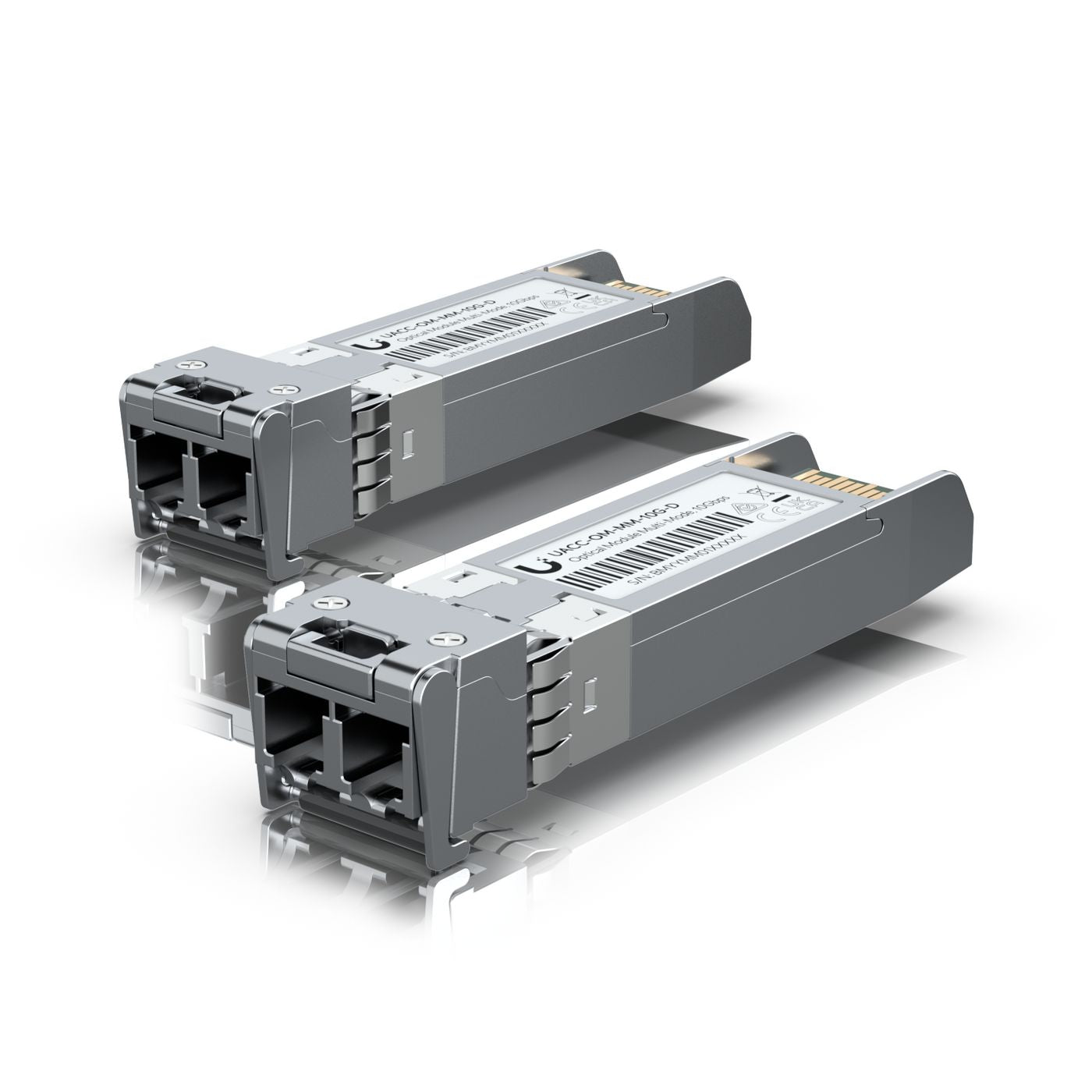 Ubiquiti SFP+ Transceiver – 10G, Multimode (MMF), LC (UPC), 300 m, Silber, 1 Stück