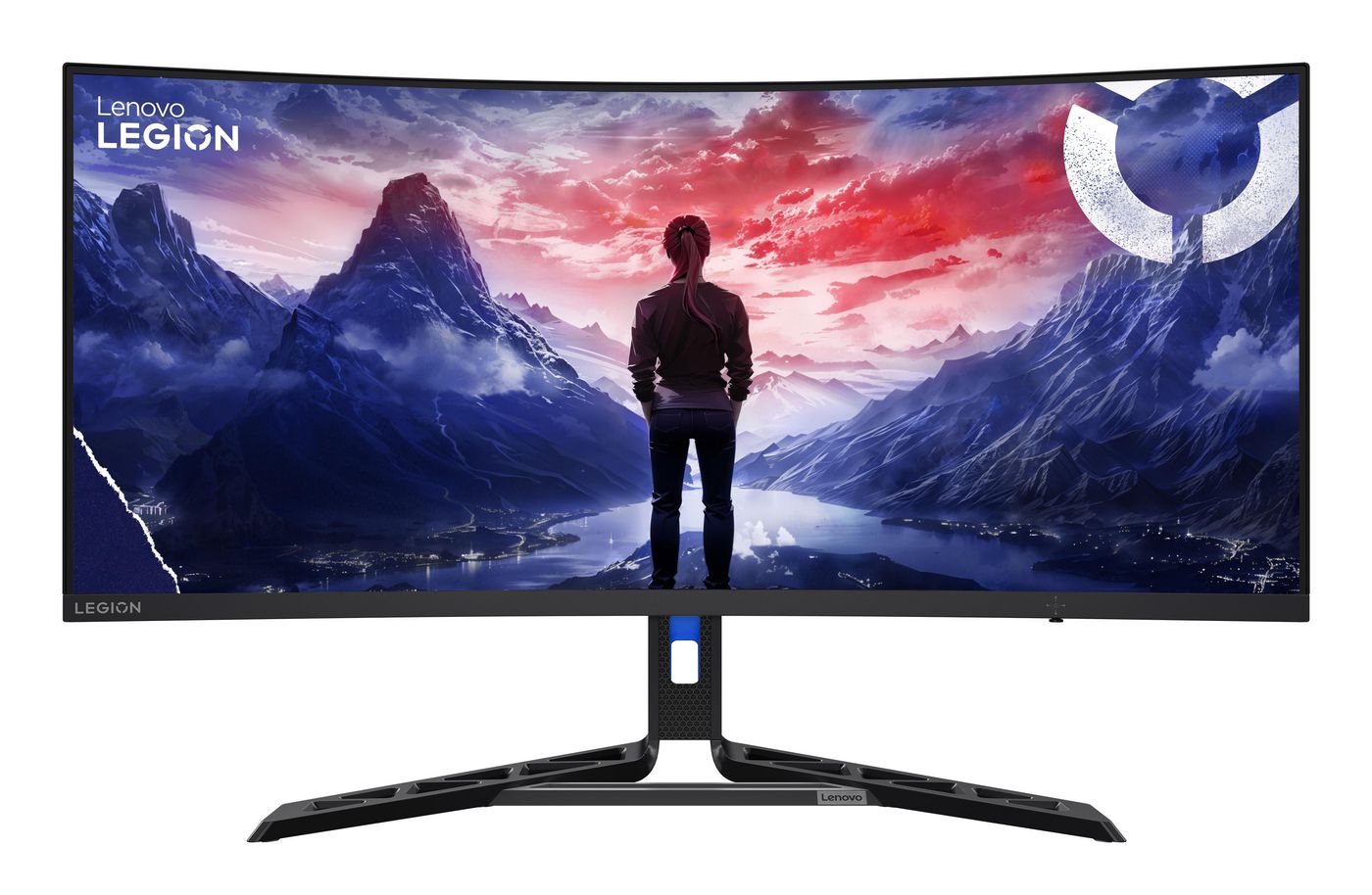 Lenovo Legion R34W-30 – Monitor, 34", 3440 × 1440, LCD, Schwarz