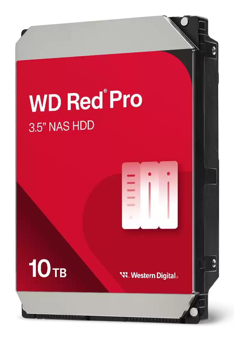 Western Digital Red Pro 10TB – NAS-kompatibel, 512 MB Cache