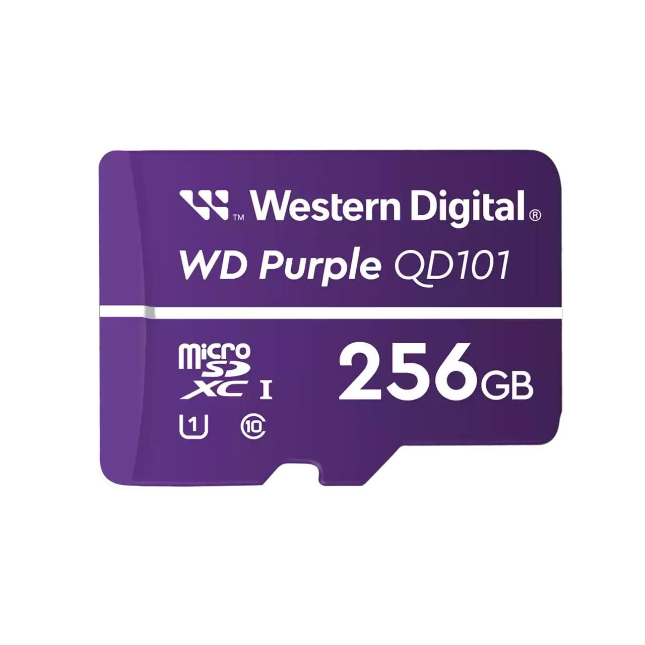 Western Digital Purple SC QD101 – microSDXC-Karte 256 GB, UHS-I U1, Klasse 10