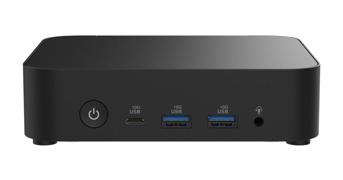 ASUS NUC 14 Essential Mini-PC Barebone – Wi-Fi, Ethernet, Bluetooth – Netzstrom 19 V