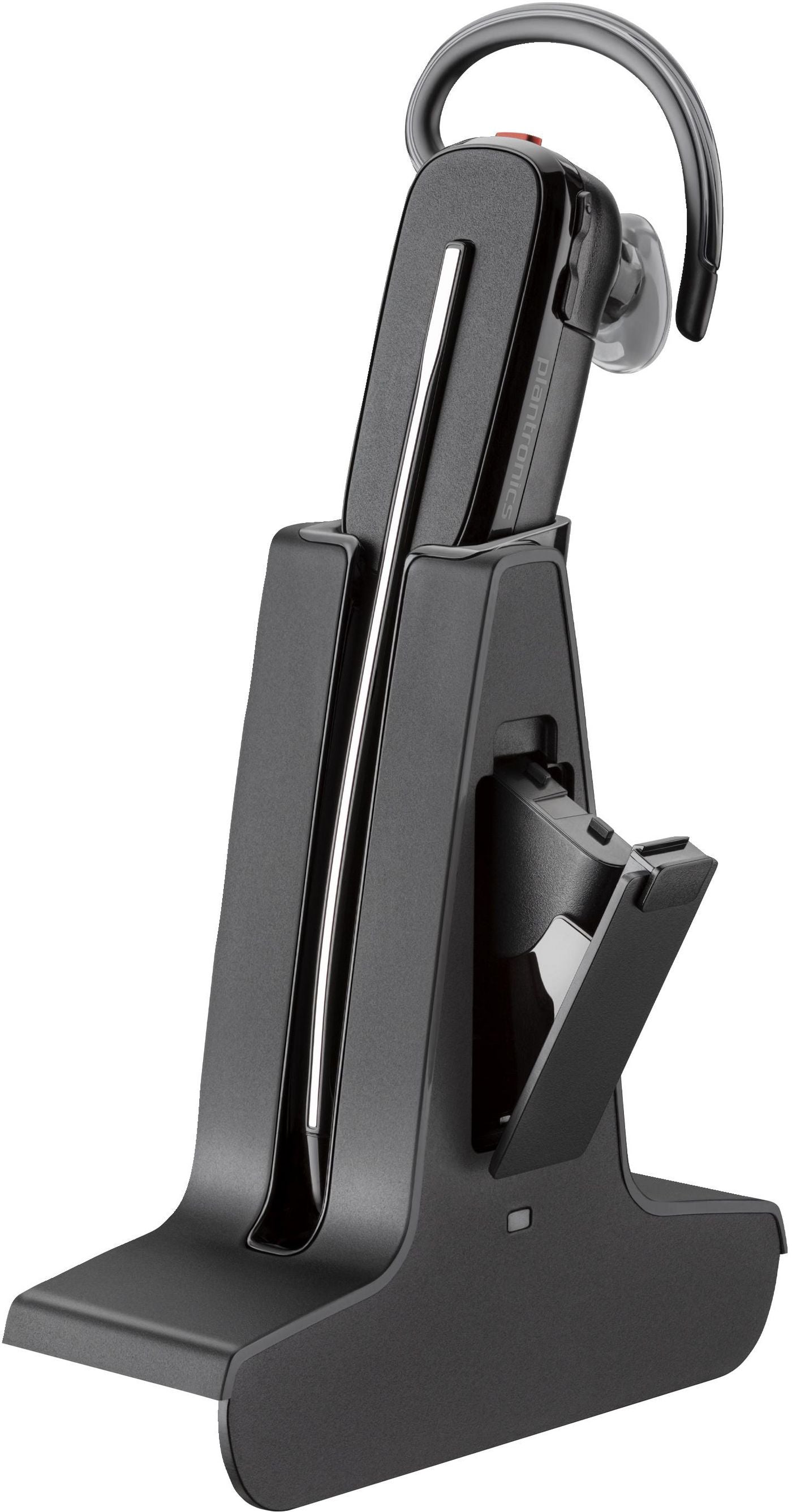 HP Poly Poly Savi 8245-M Office-Headset – Ohrbügel, Mono, DECT, ANC, MS Teams zertifiziert, mit Ladestation, Schwarz