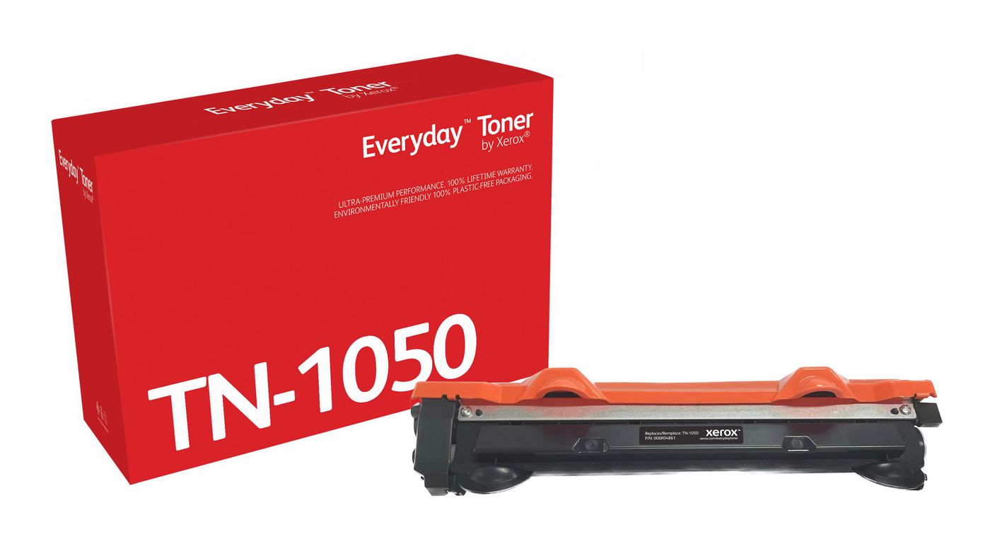 Xerox TN1050 Schwarz Toner – Kompatibel – 1'000 Seiten – für Brother TN1050