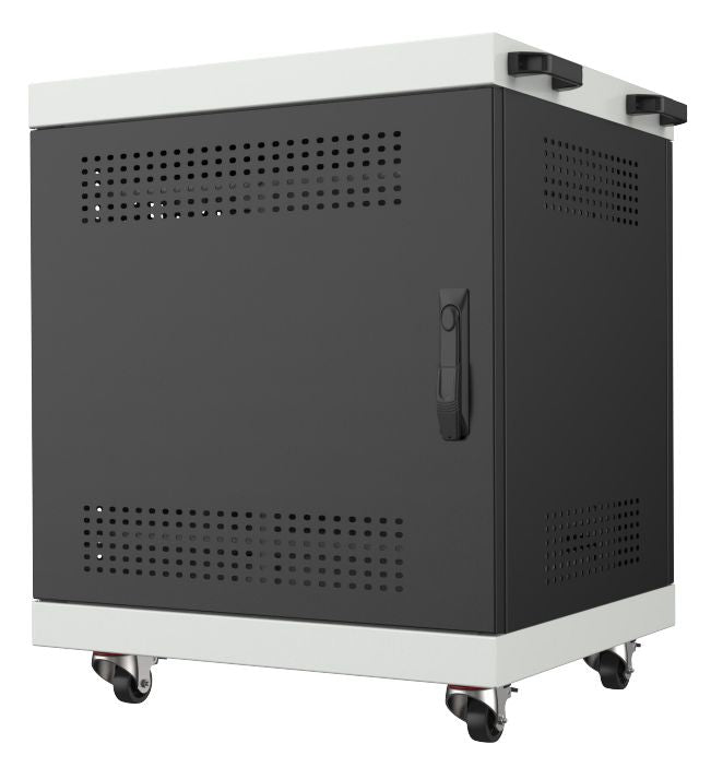 Lanview 19" Netzwerkschrank 14U, 650 × 550 × 700 mm, schwarz