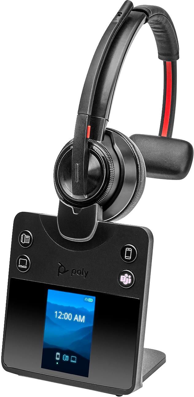 Poly Savi 8410 Office – Mono Headset – DECT – für Microsoft Teams