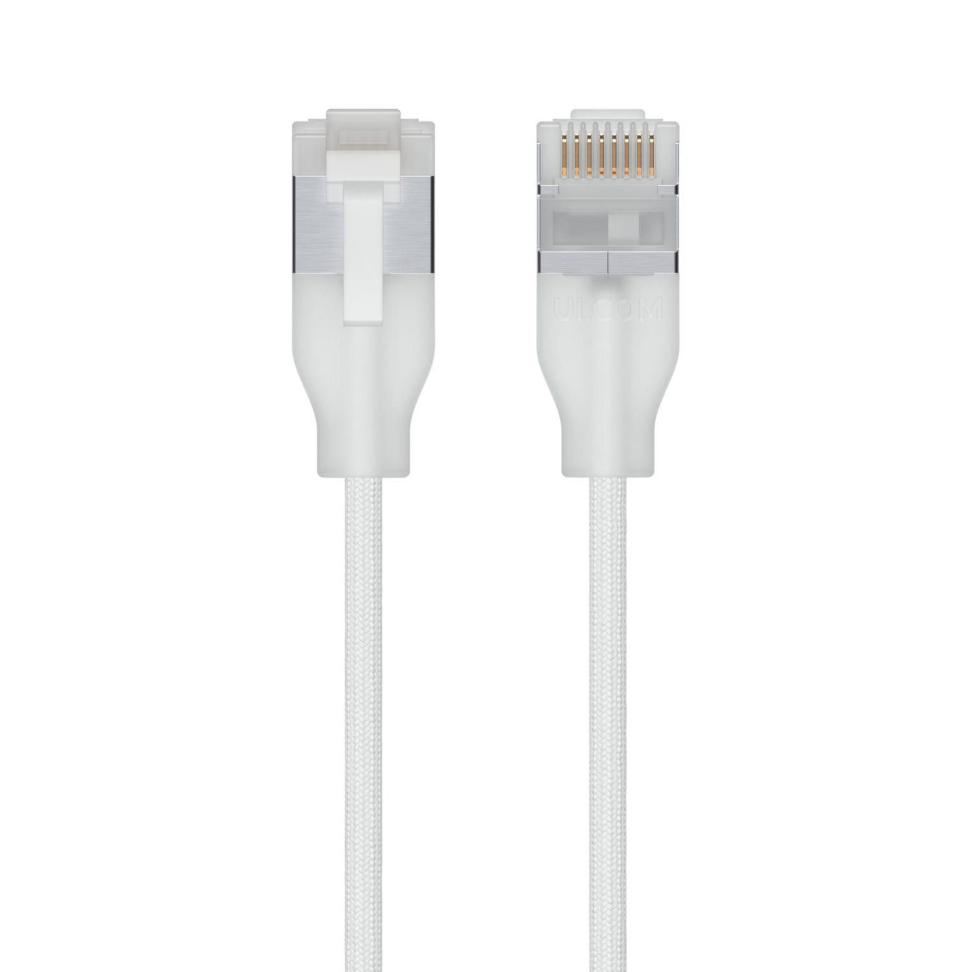 Ubiquiti Patchkabel – Cat6a geschirmt, 0,15 m, durchscheinend/weiss, RJ-45