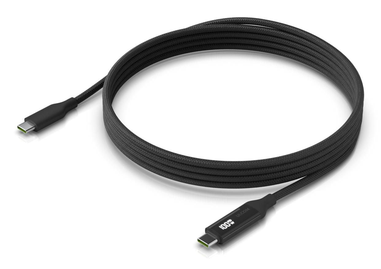 Ubiquiti USB-C-Kabel – Geflochten, 2 m