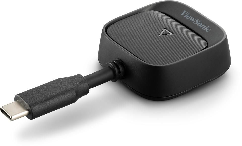 ViewSonic HDMI Wireless Dongle – 1080p, USB-C 60 W, Schwarz