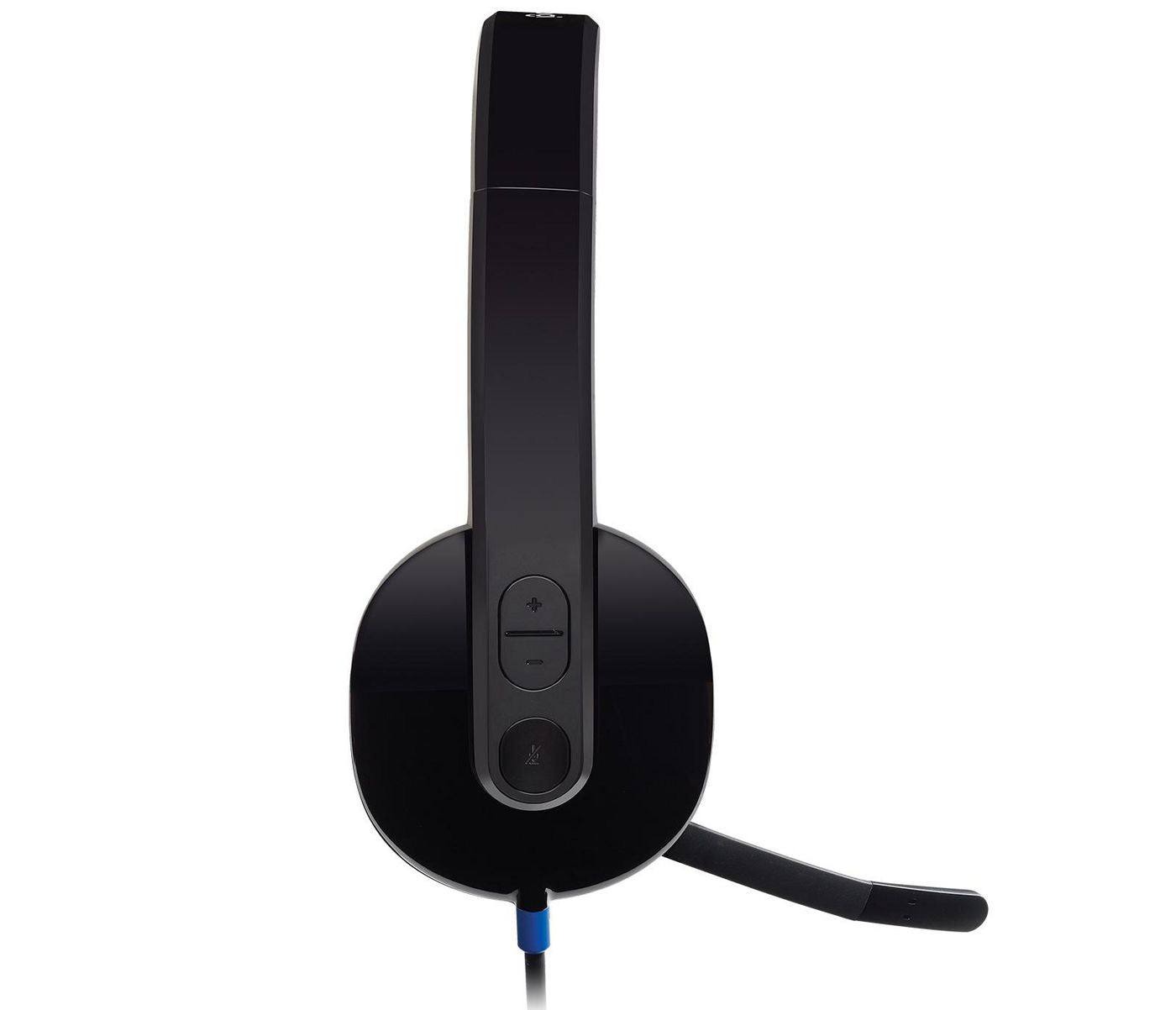 Logitech H540 Office-Headset – On-Ear, Stereo, Kabel (USB), Schwarz