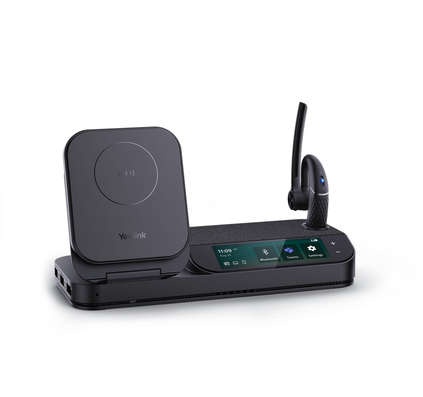Yealink Bh71 Workstation – Mono Headset – Bluetooth, USB-C, mit Ladestation, ANC – Schwarz – bis 10 h