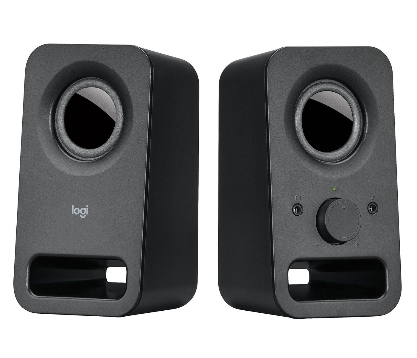 Logitech Z150, Paar – PC-Lautsprecher-Set – 2.0, 3 W, 3.5 mm Klinke, Schwarz