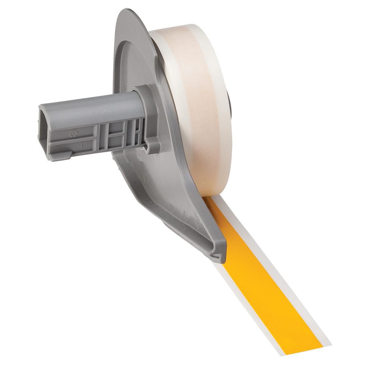 Brady Endlos-Etiketten 13 mm × 15,2 m – Vinyl, Gelb – Permanent haftend – Thermotransfer – für BMP71, M710