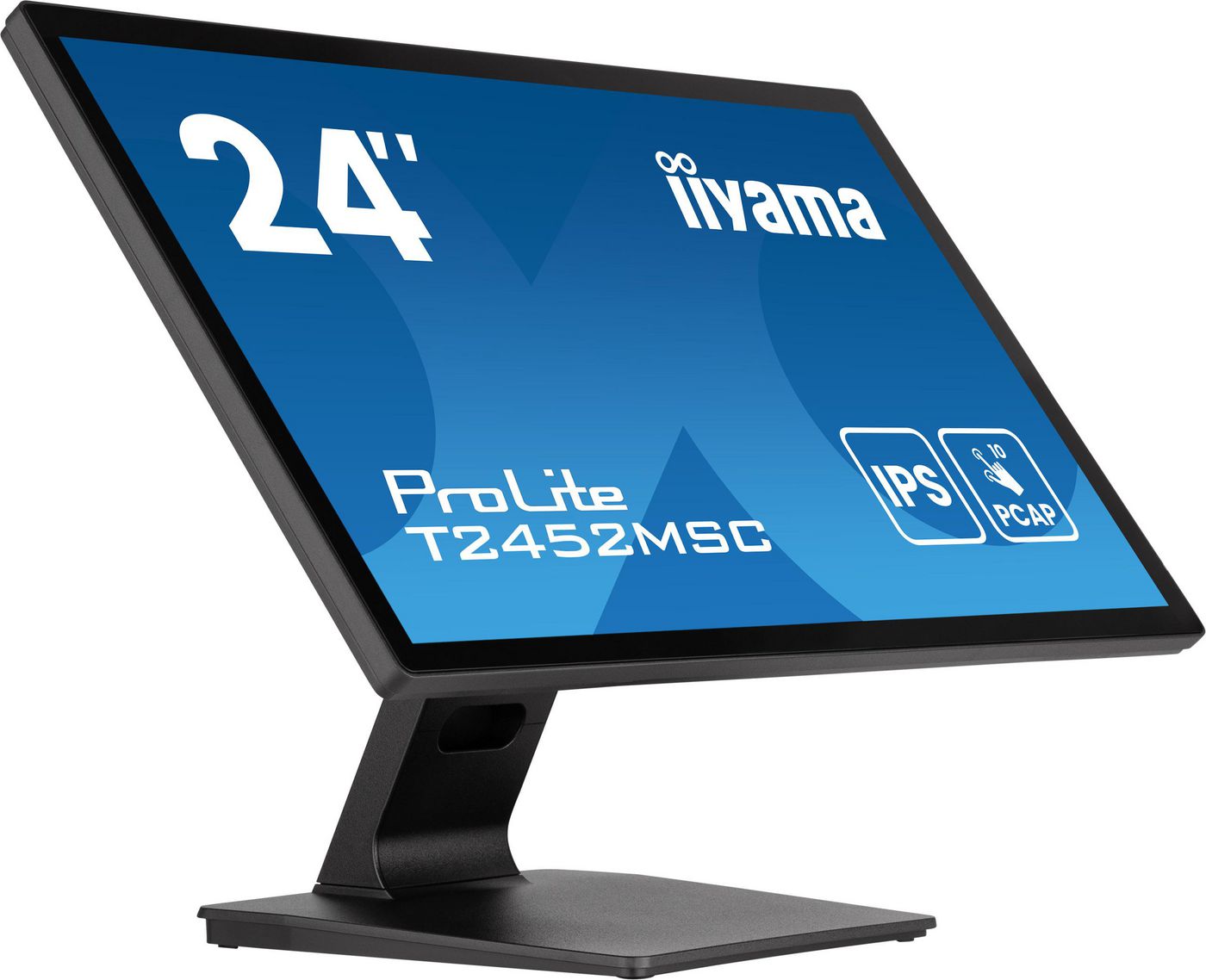iiyama Touch-Monitor 24" – 1920 × 1080 (Full HD), IPS, PCAP 10-Punkt, 345 cd/m², HDMI/DP