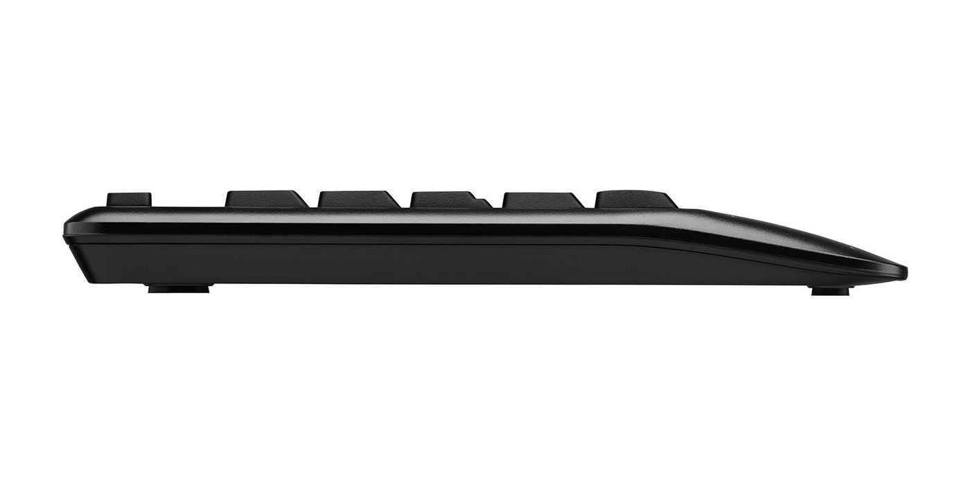 Logitech MK345 Wireless Comfort – Tastatur-Maus-Set – 2,4 GHz USB-A (Nano-Empfänger) – AZERTY (FR) – Schwarz
