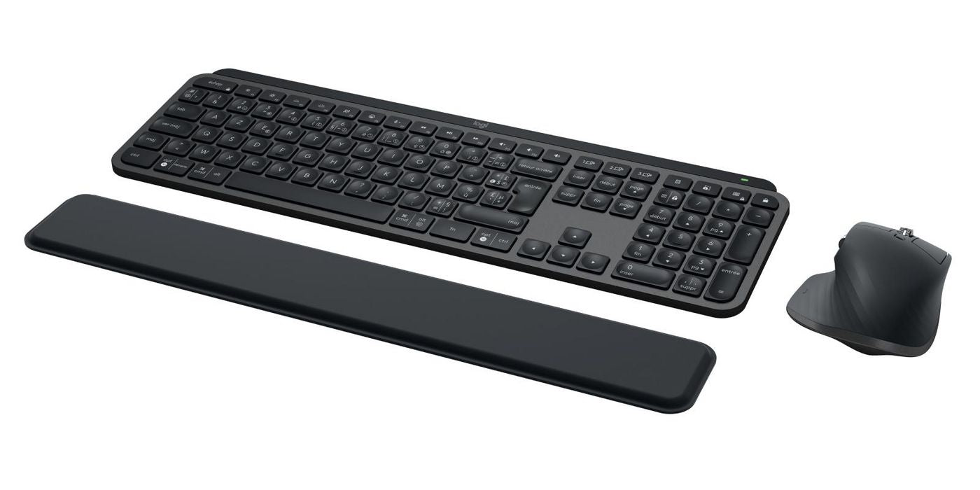 Logitech MX Keys Combo für Business Gen 2 – Tastatur, kabellos (Bluetooth), FR-Layout (FR)