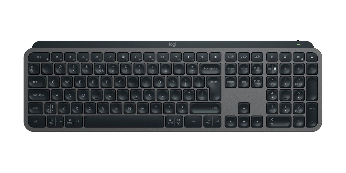 Logitech MX Keys Combo für Business Gen 2 – Tastatur, US-Layout (EN), Graphit