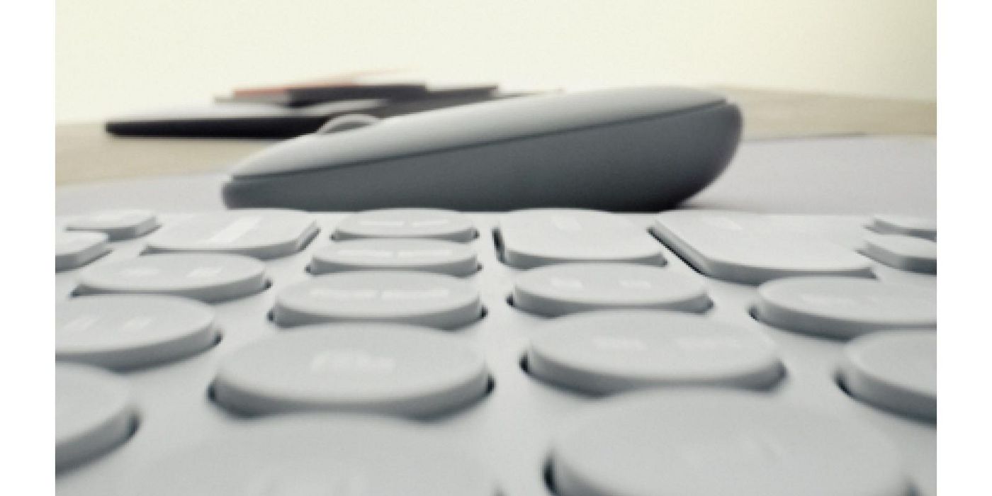 Logitech Pebble Keys 2 K380S – Tastatur, kabellos (Bluetooth), US-Layout (EN), Rosa